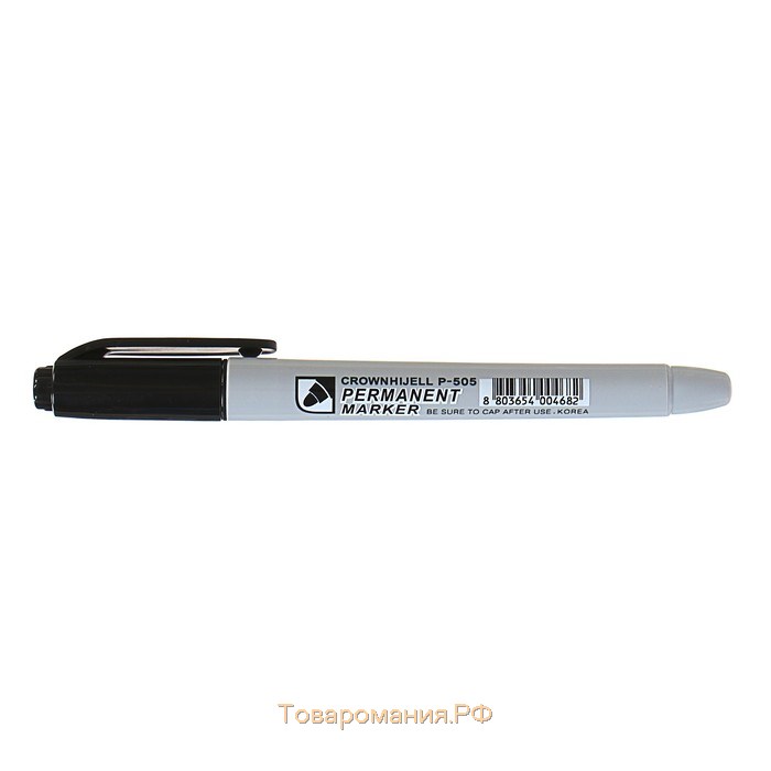 Маркер перманентный 2.0 мм, Crown Multi Marker Slim, пулевидный, черный