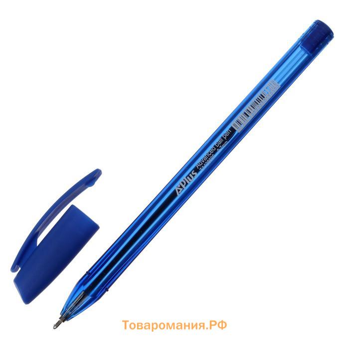 Ручка шариковая Beifa Advanced Ball Pens, трехгранная, узел 0.7, чернила синие на масляной основе, микс