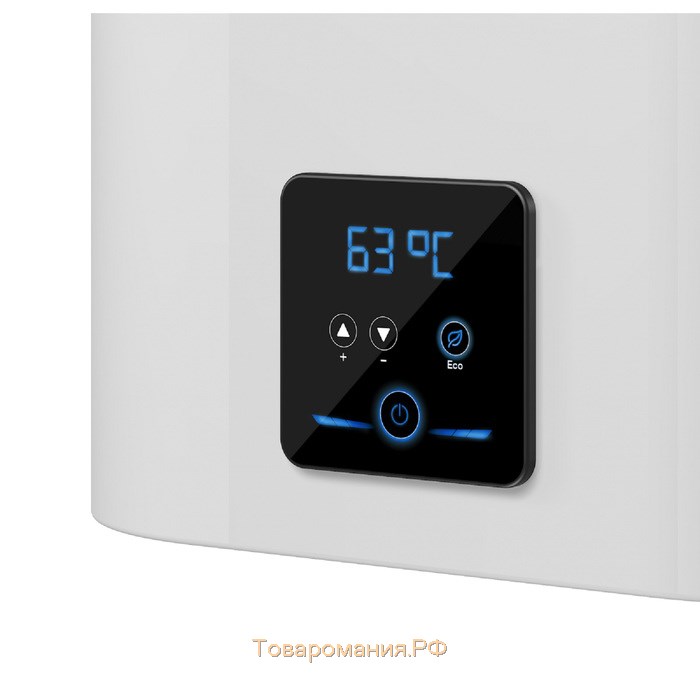 Водонагреватель Thermex Smart 30 V, накопительный, 2 кВт, 30 л, дисплей, УЗО, белый