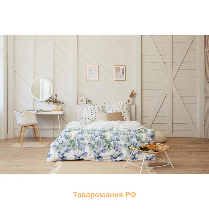 Постельное бельё «» Евро Eucalyptus 200х217 см, 240х220 см, 70х70 см - 2 шт