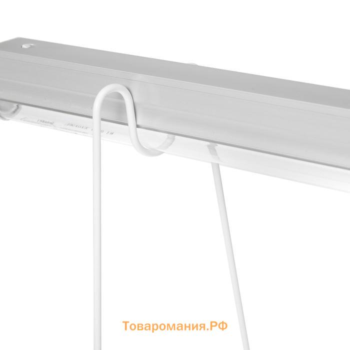 Подставка для светильника Uniel ULI-P, 500 х 105 х 205 мм, металлич., белая (из 2 частей)