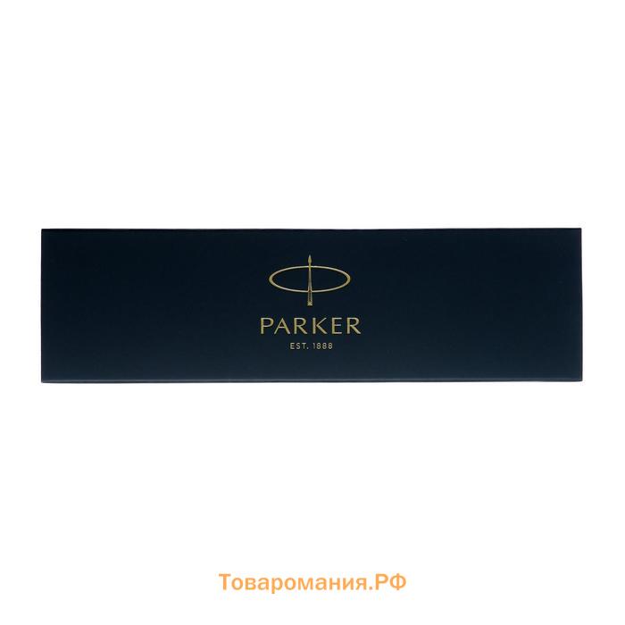 Ручка шариковая Parker Jotter XL Monochrome Stainless Steel CT , корпус из нержавеющей стали серебристый, синие чернила