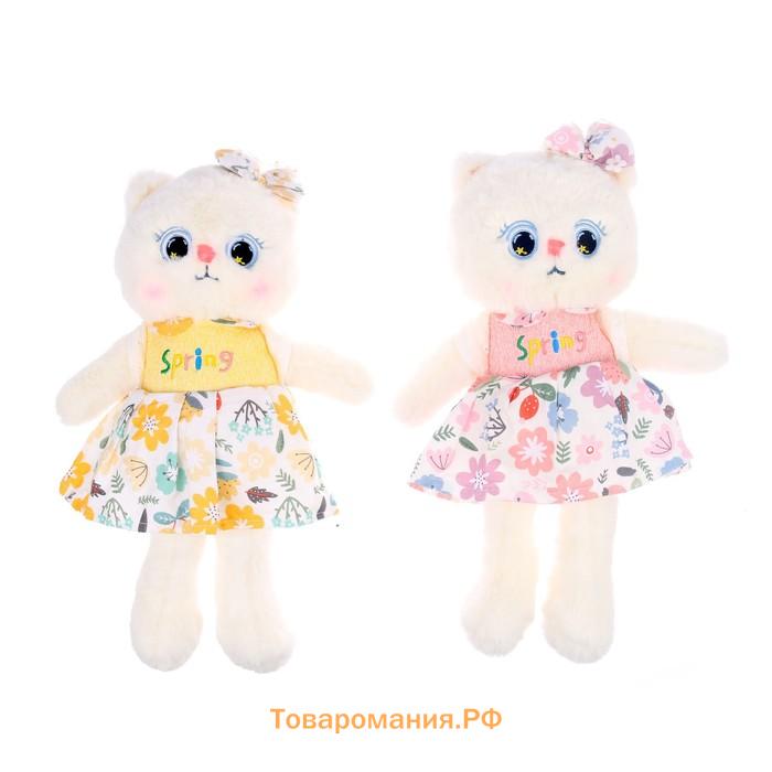 Мягкая игрушка «Кошечка», 30 см, цвет МИКС