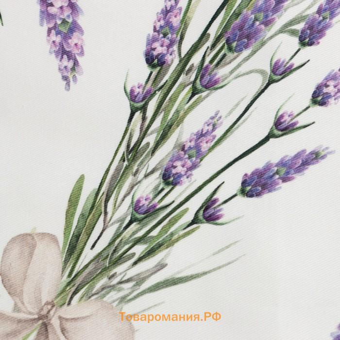 Полотенце "" Lavender (вид 2) 40х73 см, 100% хл, саржа 190 гр/м2