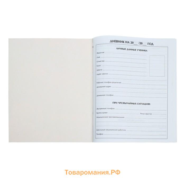 Дневник универсальный для 1-11 классов, "Авокадо ПАТТЕРН", мягкая обложка, 40 листов