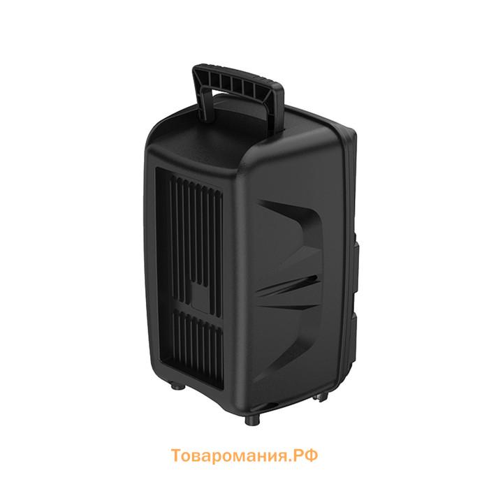 Портативная колонка Hoco BS37, 10 Вт, 1800 мАч, BT5.0, microSD, USB,AUX,FM, микрофон, черная