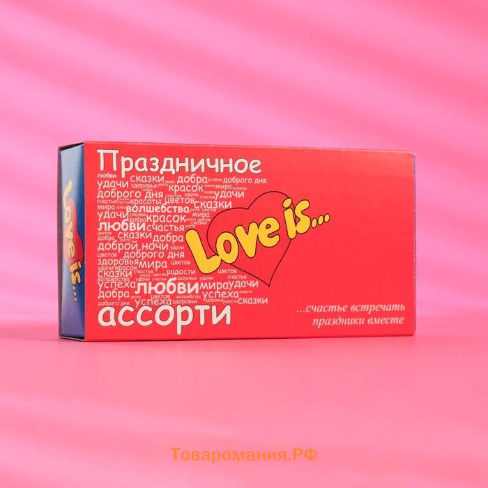 Жевательная резинка LOVE IS МОЗАИКА, ассорти вкусов, 4,2 г