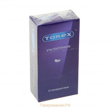 Презервативы Torex, ультратонкие, 12 шт.