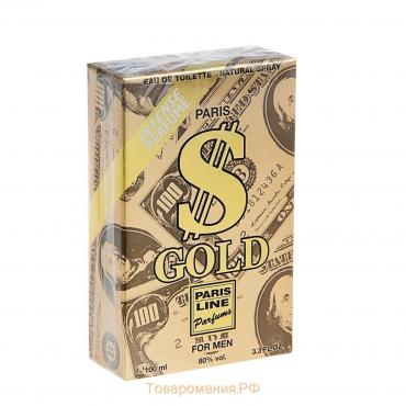 Туалетная вода мужская Dollar Gold Intense Perfume, 100 мл