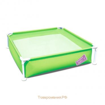 Бассейн каркасный Bestway Steel Pro, 122×122×30.5 см, от 2 лет, 56217