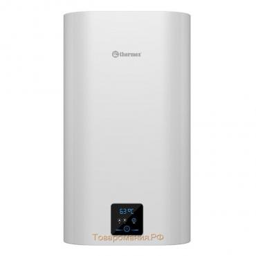 Водонагреватель Thermex Smart 80 V, накопительный, 2 кВт, 80 л, дисплей, УЗО, белый