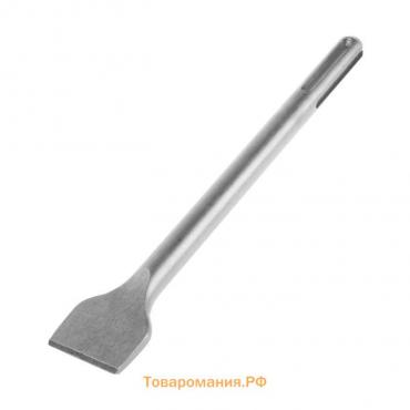 Зубило плоское широкое ТУНДРА, SDS-max, 18 х 50 x 280 мм