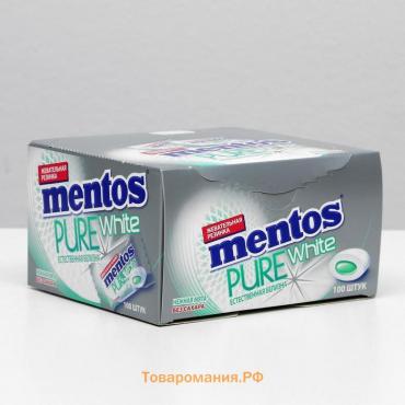 Жевательная резинка Mentos, нежная мята, 2г.