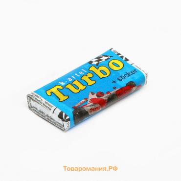 Жевательная резинка Turbosport racing со вкусом дыни апельсин яблока персика, 4,5 г