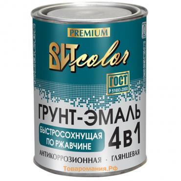 Грунт-эмаль по ржавчине 4 в 1 шоколад ВИТcolor 0,8кг