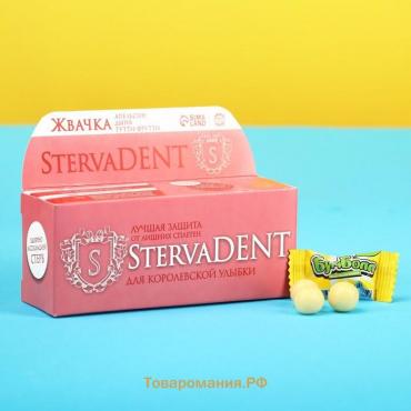 Жевательная резинка StervaDENT, вкус: тутти-фрутти, 48 г.