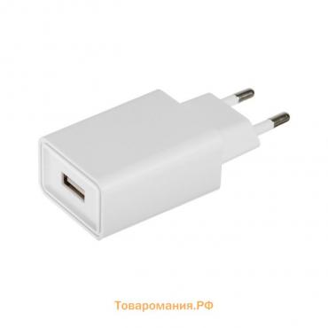 Сетевое зарядное устройство GQ-1, USB, 2.4 А, белое